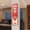 image:imageYouTheFan NCAA 3D StadiumView 8x32 BannerIndiana Hoosiers