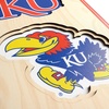 image:imageYouTheFan NCAA 3D StadiumView 8x32 BannerKansas Jayhawks