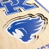image:imageYouTheFan NCAA 3D StadiumView 8x32 BannerKentucky Wildcats
