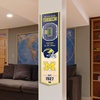 image:imageYouTheFan NCAA 3D StadiumView 8x32 BannerMichigan Wolverines
