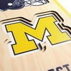 image:imageYouTheFan NCAA 3D StadiumView 8x32 BannerMichigan Wolverines