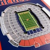 image:imageYouTheFan NCAA 3D StadiumView 8x32 BannerMississippi Rebels
