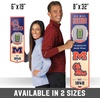 image:imageYouTheFan NCAA 3D StadiumView 8x32 BannerMississippi Rebels