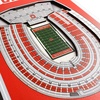 image:imageYouTheFan NCAA 3D StadiumView 8x32 BannerOhio State Buckeyes