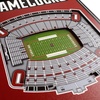 image:imageYouTheFan NCAA 3D StadiumView 8x32 BannerSouth Carolina Gamecocks