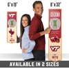 image:imageYouTheFan NCAA 3D StadiumView 8x32 BannerVirginia Tech Hokies
