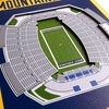 image:imageYouTheFan NCAA 3D StadiumView 8x32 BannerWest virginia mountaineers