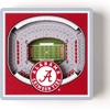 image:imageYouTheFan NCAA 3D StadiumView MagnetAlabama Crimson Tide