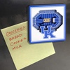 image:imageYouTheFan NCAA 3D StadiumView MagnetKentucky Wildcats