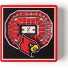 image:imageYouTheFan NCAA 3D StadiumView MagnetLouisville Cardinals