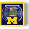 image:imageYouTheFan NCAA 3D StadiumView MagnetMichigan Wolverines