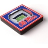 image:imageYouTheFan NCAA 3D StadiumView MagnetMississippi Rebels