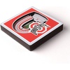 image:imageYouTheFan NCAA 3D StadiumView MagnetOhio State Buckeyes