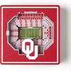 image:imageYouTheFan NCAA 3D StadiumView MagnetOklahoma Sooners