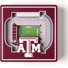 image:imageYouTheFan NCAA 3D StadiumView MagnetTexas AM Aggies