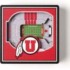 image:imageYouTheFan NCAA 3D StadiumView MagnetUtah Utes