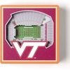 image:imageYouTheFan NCAA 3D StadiumView MagnetVirginia Tech Hokies