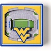 image:imageYouTheFan NCAA 3D StadiumView MagnetWest Virginia Mountaineers
