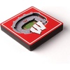 image:imageYouTheFan NCAA 3D StadiumView MagnetWisconsin Badgers