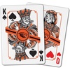 image:imageYouTheFan NCAA OfficiallyLicensed Playing Cards  Original Artwork on All face Cards and Jokers  Teams Official Colors  Quality Linen Texture  Designed in The USAOregon State Beavers
