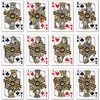 image:imageYouTheFan NCAA OfficiallyLicensed Playing Cards  Original Artwork on All face Cards and Jokers  Teams Official Colors  Quality Linen Texture  Designed in The USAMissouri Tigers