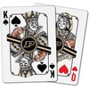image:imageYouTheFan NCAA OfficiallyLicensed Playing Cards  Original Artwork on All face Cards and Jokers  Teams Official Colors  Quality Linen Texture  Designed in The USAPurdue Boilermakers