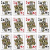 image:imageYouTheFan NCAA OfficiallyLicensed Playing Cards  Original Artwork on All face Cards and Jokers  Teams Official Colors  Quality Linen Texture  Designed in The USAAppalachian State Mountaineers