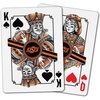 image:imageYouTheFan NCAA OfficiallyLicensed Playing Cards  Original Artwork on All face Cards and Jokers  Teams Official Colors  Quality Linen Texture  Designed in The USAOklahoma State Cowboys