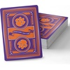 image:imageYouTheFan NCAA OfficiallyLicensed Playing Cards  Original Artwork on All face Cards and Jokers  Teams Official Colors  Quality Linen Texture  Designed in The USAClemson Tigers