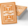 image:imageYouTheFan NCAA OfficiallyLicensed Playing Cards  Original Artwork on All face Cards and Jokers  Teams Official Colors  Quality Linen Texture  Designed in The USATennessee Volunteers