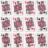 image:imageYouTheFan NCAA OfficiallyLicensed Playing Cards  Original Artwork on All face Cards and Jokers  Teams Official Colors  Quality Linen Texture  Designed in The USAOklahoma Sooners