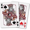 image:imageYouTheFan NCAA OfficiallyLicensed Playing Cards  Original Artwork on All face Cards and Jokers  Teams Official Colors  Quality Linen Texture  Designed in The USAFlorida State Seminoles