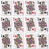 image:imageYouTheFan NCAA OfficiallyLicensed Playing Cards  Original Artwork on All face Cards and Jokers  Teams Official Colors  Quality Linen Texture  Designed in The USALSU Tigers