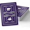 image:imageYouTheFan NCAA OfficiallyLicensed Playing Cards  Original Artwork on All face Cards and Jokers  Teams Official Colors  Quality Linen Texture  Designed in The USAKansas State Wildcats