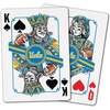 image:imageYouTheFan NCAA OfficiallyLicensed Playing Cards  Original Artwork on All face Cards and Jokers  Teams Official Colors  Quality Linen Texture  Designed in The USAUCLA Bruins