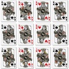 image:imageYouTheFan NCAA OfficiallyLicensed Playing Cards  Original Artwork on All face Cards and Jokers  Teams Official Colors  Quality Linen Texture  Designed in The USACentral Florida Knights
