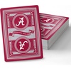 image:imageYouTheFan NCAA OfficiallyLicensed Playing Cards  Original Artwork on All face Cards and Jokers  Teams Official Colors  Quality Linen Texture  Designed in The USAAlabama Crimson Tide