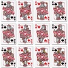 image:imageYouTheFan NCAA OfficiallyLicensed Playing Cards  Original Artwork on All face Cards and Jokers  Teams Official Colors  Quality Linen Texture  Designed in The USAWisconsin Badgers