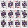 image:imageYouTheFan NCAA OfficiallyLicensed Playing Cards  Original Artwork on All face Cards and Jokers  Teams Official Colors  Quality Linen Texture  Designed in The USAArizona Wildcats
