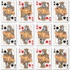 image:imageYouTheFan NCAA OfficiallyLicensed Playing Cards  Original Artwork on All face Cards and Jokers  Teams Official Colors  Quality Linen Texture  Designed in The USATennessee Volunteers