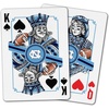 image:imageYouTheFan NCAA OfficiallyLicensed Playing Cards  Original Artwork on All face Cards and Jokers  Teams Official Colors  Quality Linen Texture  Designed in The USANorth Carolina Tar Heels