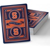 image:imageYouTheFan NCAA OfficiallyLicensed Playing Cards  Original Artwork on All face Cards and Jokers  Teams Official Colors  Quality Linen Texture  Designed in The USASyracuse Orange