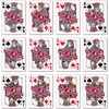 image:imageYouTheFan NCAA OfficiallyLicensed Playing Cards  Original Artwork on All face Cards and Jokers  Teams Official Colors  Quality Linen Texture  Designed in The USAAlabama Crimson Tide