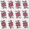 image:imageYouTheFan NCAA OfficiallyLicensed Playing Cards  Original Artwork on All face Cards and Jokers  Teams Official Colors  Quality Linen Texture  Designed in The USAWashington State Cougars