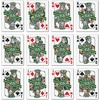 image:imageYouTheFan NCAA OfficiallyLicensed Playing Cards  Original Artwork on All face Cards and Jokers  Teams Official Colors  Quality Linen Texture  Designed in The USAColorado State Rams