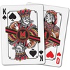image:imageYouTheFan NCAA OfficiallyLicensed Playing Cards  Original Artwork on All face Cards and Jokers  Teams Official Colors  Quality Linen Texture  Designed in The USAMaryland Terrapins