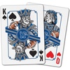 image:imageYouTheFan NCAA OfficiallyLicensed Playing Cards  Original Artwork on All face Cards and Jokers  Teams Official Colors  Quality Linen Texture  Designed in The USAMemphis Tigers