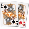 image:imageYouTheFan NCAA OfficiallyLicensed Playing Cards  Original Artwork on All face Cards and Jokers  Teams Official Colors  Quality Linen Texture  Designed in The USATennessee Volunteers