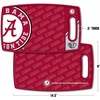image:imageYouTheFan NCAA Officiallylicensed Logo Series Cutting Board  reversible design for double the cutting surface  gentle on knives team message on both front and backAlabama Crimson Tide