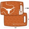 image:imageYouTheFan NCAA Officiallylicensed Logo Series Cutting Board  reversible design for double the cutting surface  gentle on knives team message on both front and backTexas Longhorns